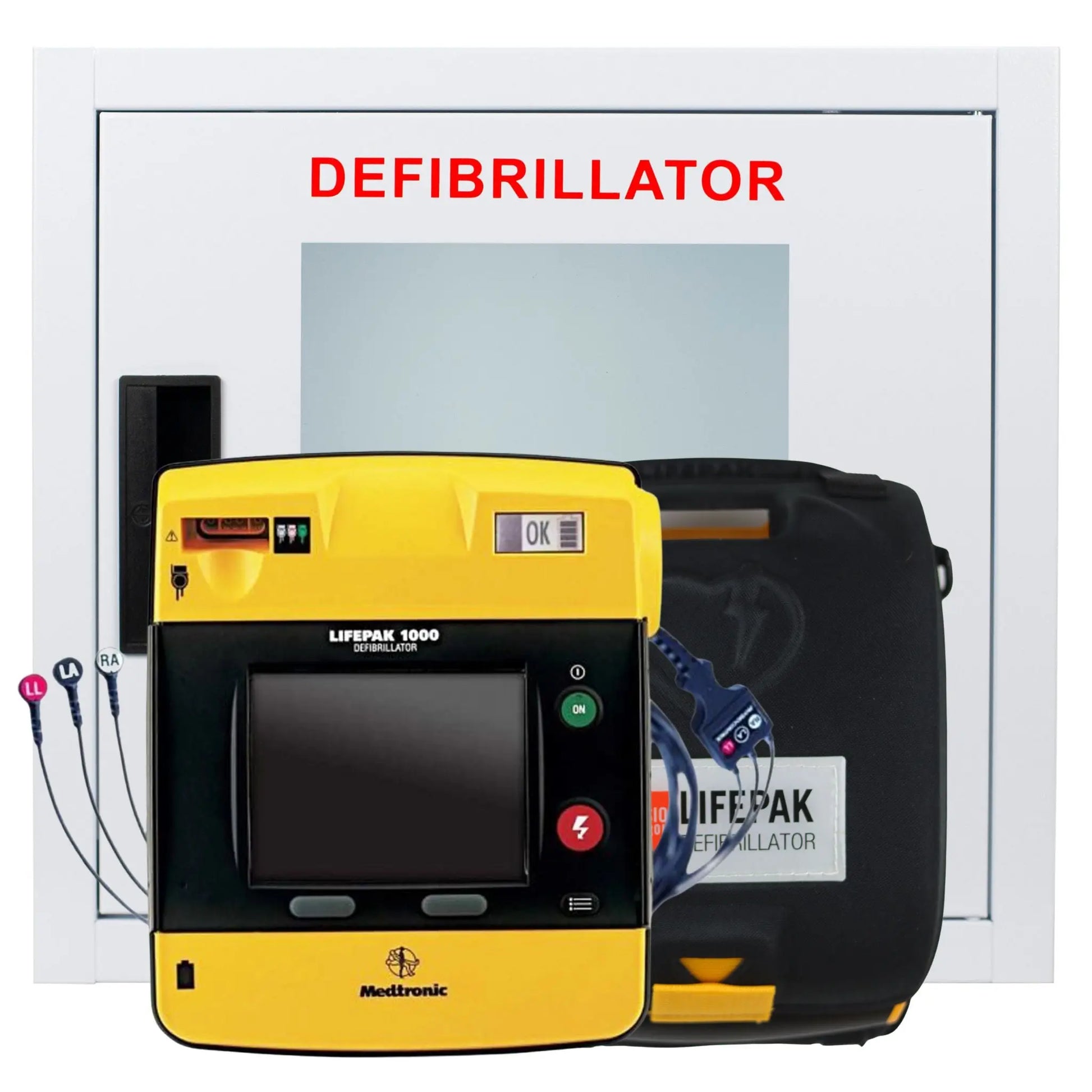 Physio Control Lifepak 1000 AED ECG Display - New AED Value Package - First Aid Market