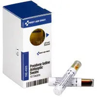 Povidone Iodine Antiseptic Swabs, 10 Per Box - SmartTab EzRefill - FAE-4005 - First Aid Market