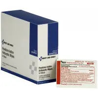 Povidone-Iodine Infection Control Wipe - 50 Per Box- G310 - First Aid Market