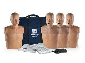 Prestan Manikin Dark Skin Adult 4-Pack with CPR Monitor - First Aid Market