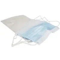 Procedural Mask, 3 Per Ziplock Bag, Blue, M9000 - First Aid Market