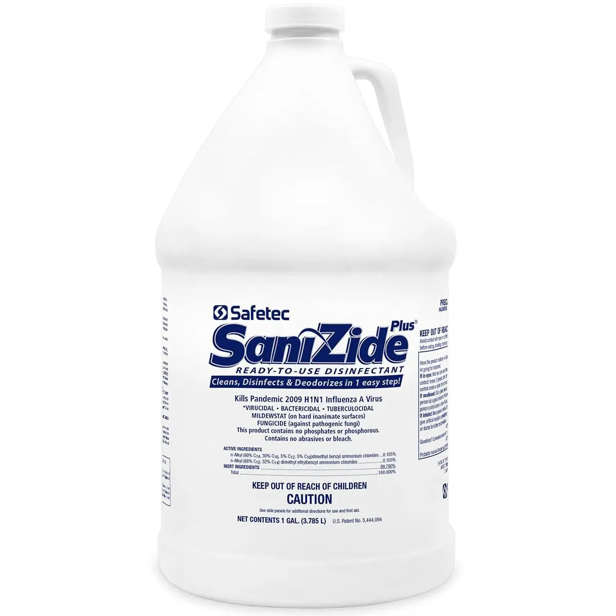 Sanizide Plus Environmental Surface Germicidal Solution, 1 gallon refill, 1 ea. - First Aid Market