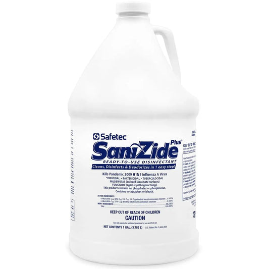 Sanizide Plus Environmental Surface Germicidal Solution, 1 gallon refill, 1 ea. - First Aid Market