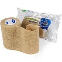 Sensi Wrap, Self-Adherent - 3" x 5 yds Tan - 1 each, 3173 - First Aid Market