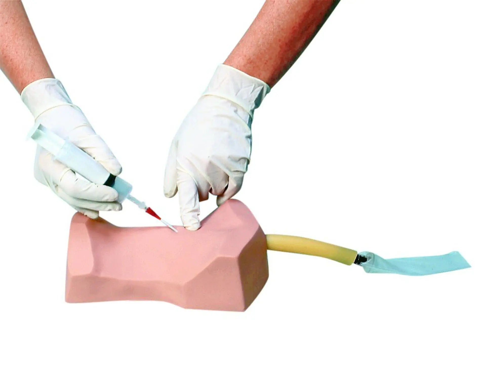 Simulaids Cricothyrotomy Simulator with 4 Overlay Skins - First Aid Market