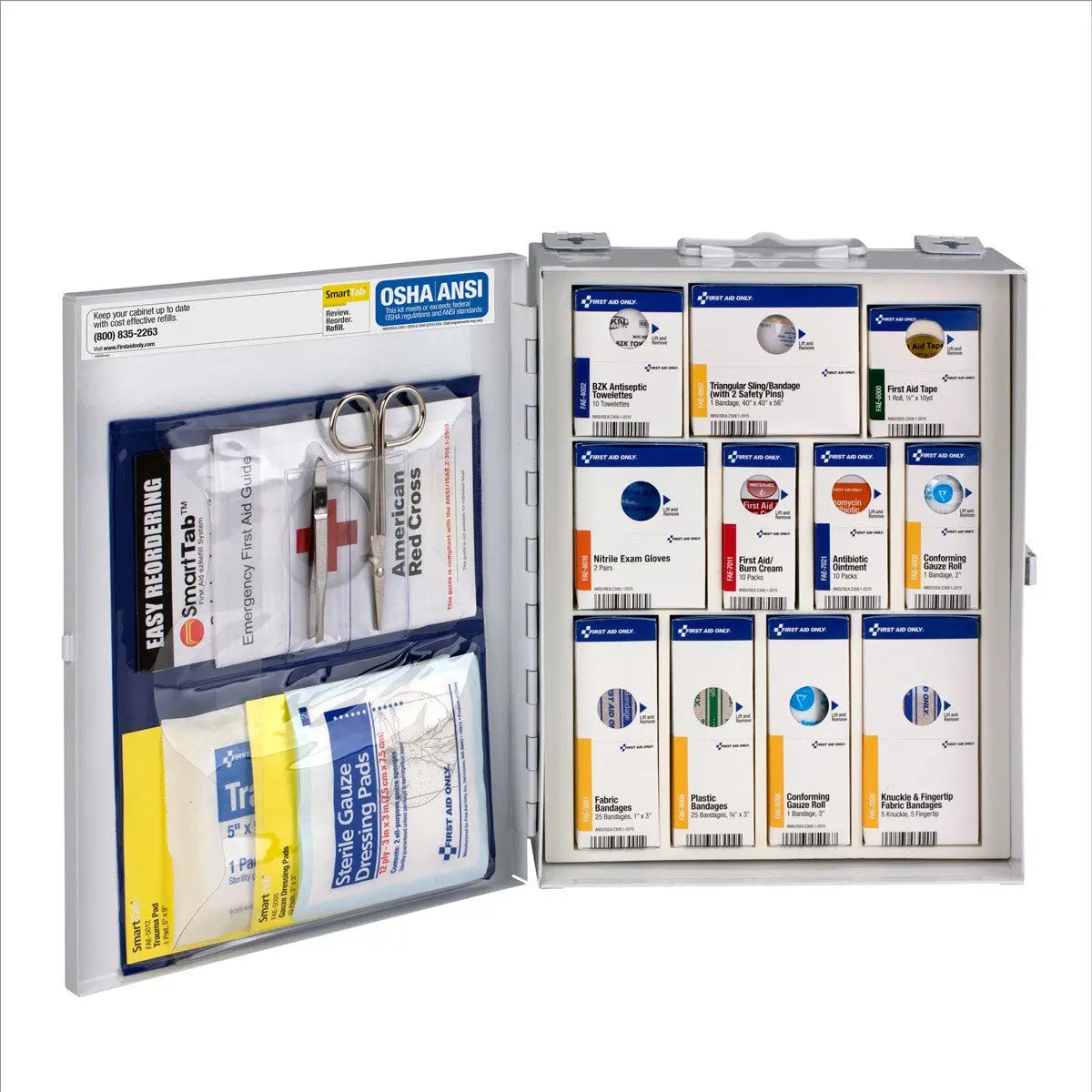 Arc Medium Food Industry First Aid Cabinet W/SmartTab - First Aid Market