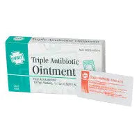 Triple Antibiotic Ointment, 10 Per Box, .5Gm, 0322 - First Aid Market