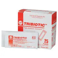 Triple Antibiotic Ointment, 25 Per Box, .5Gm, 5484 - First Aid Market