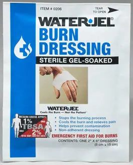 Water Jel Brand Burn Dressing - 2" x 6" - First Aid Market