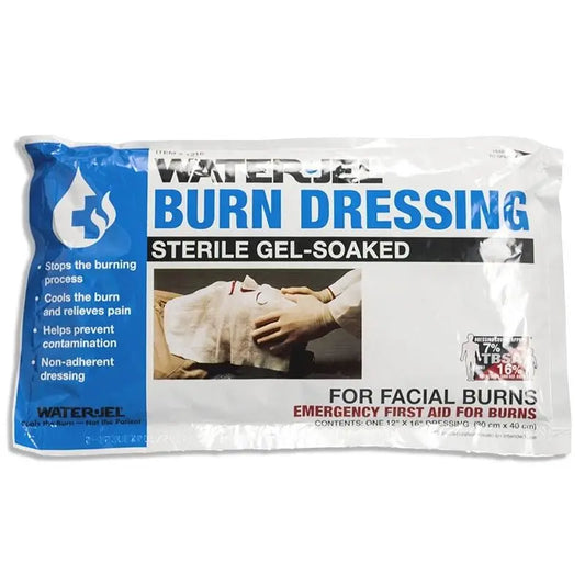 Water Jel Brand Face Burn Dressing - 12" x 16" - First Aid Market