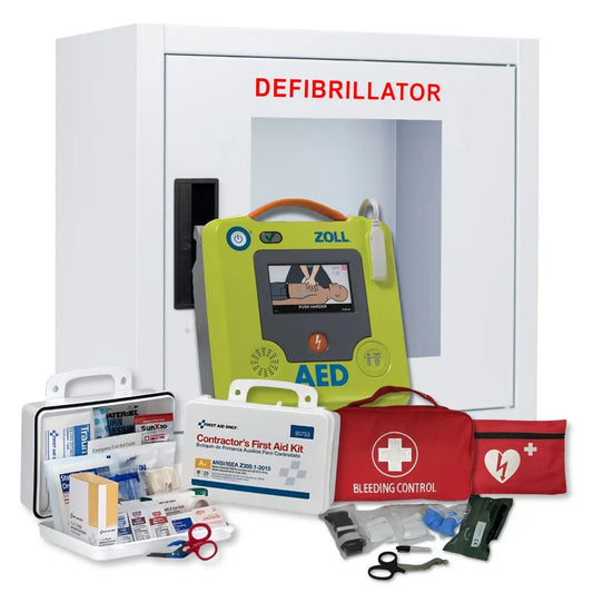 ZOLL AED 3 New Complete First Aid and AED Value Package - First Aid Market