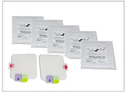 ZOLL AED Plus Trainer Replacement Adhesive Gels For Cpr-D Training Padz - First Aid Market