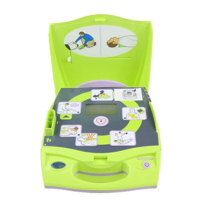 Zoll AED Plus - Recertified AED Value Package with Semi Recessed Cabinet - First Aid Market