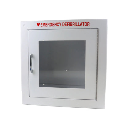 Zoll AED Plus - Recertified AED Value Package with Semi Recessed Cabinet - First Aid Market